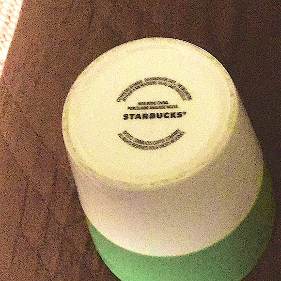 STARBUCKS 2012 TAZO bone china small beaker/jug for tea or cream.  Very Cool! EC - Picture 7 of 7